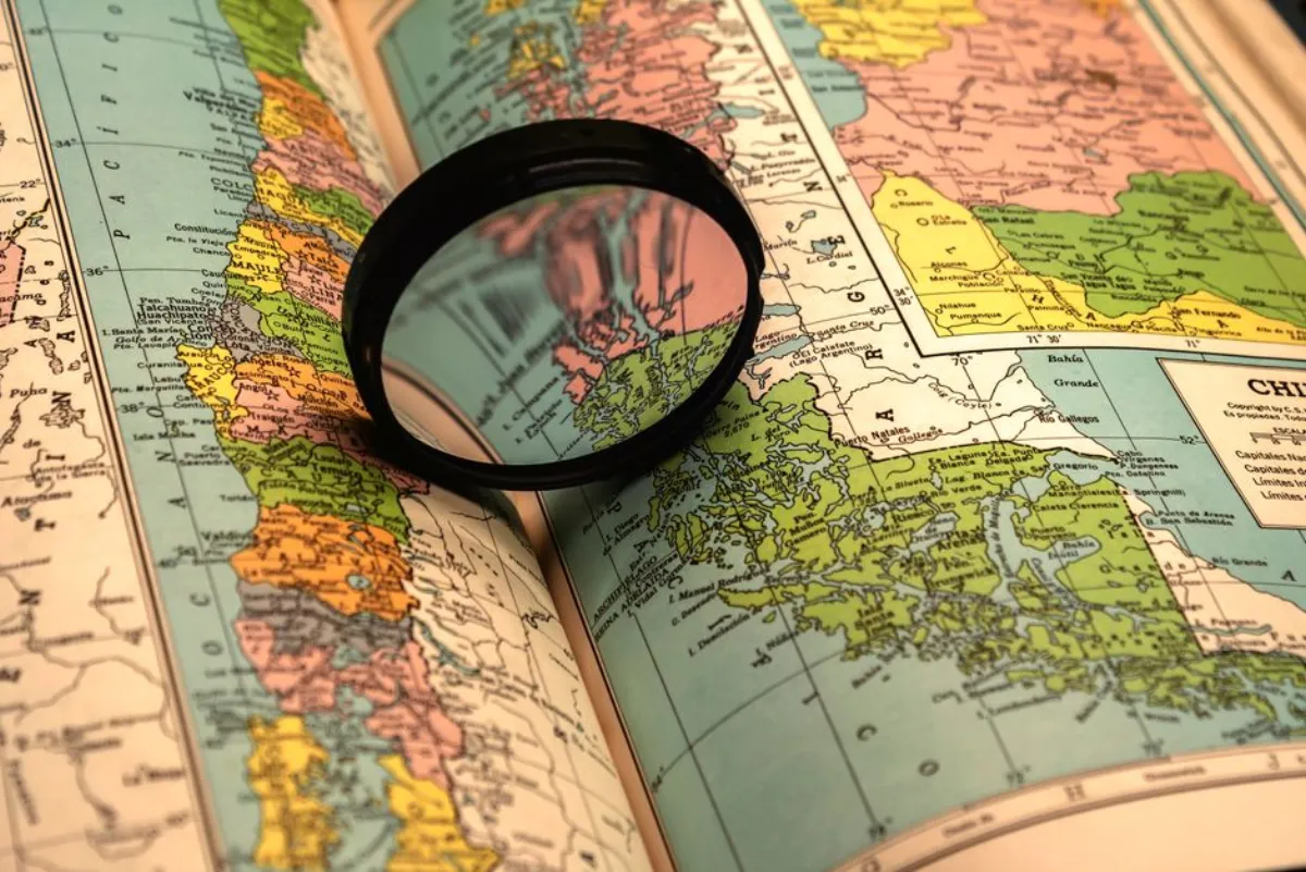 map print
